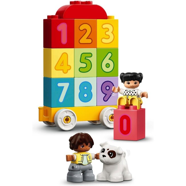 Игровой набор LEGO® DUPLO Мой первый поезд с числами 10954 – учимся считать