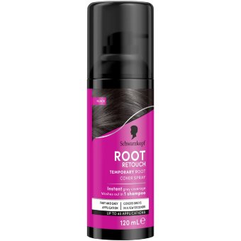 Спрей для коррекции корней Schwarzkopf Root Retoucher 120 мл черный цвет волос