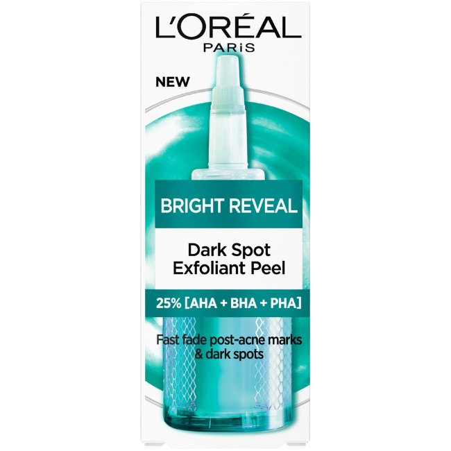 Пилинг-эксфолиант для устранения темных пятен L'Oréal Paris Bright Reveal Niacinamide 25 мл Пилинг-эксфолиант для устранения темных пятен L'Oréal Paris Bright Reveal Niacinamide 25 мл