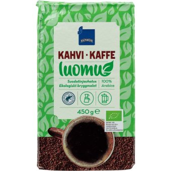 Кофе молотый для кофеварки органический Rainbow 450 гр