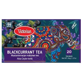 Чай Victorian (чёрный с чёрной смородиной) 20 шт