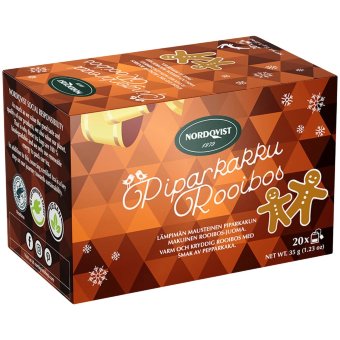 Чай Ройбуш "Имбирный пряник" Nordqvist 20х1,75гр