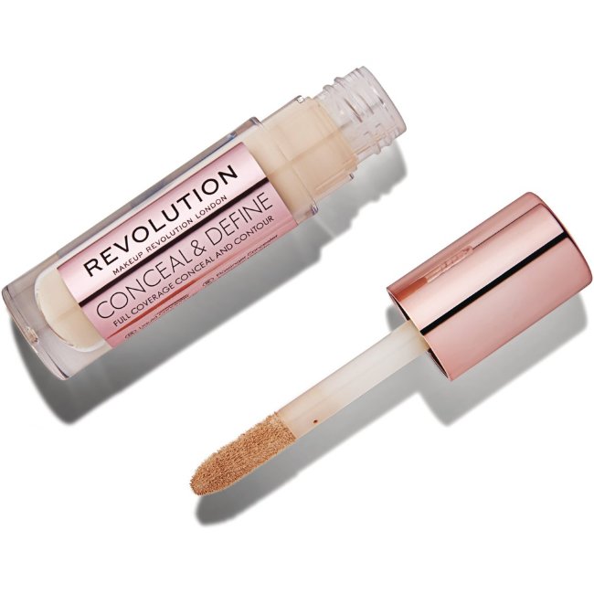 Консилер и хайлайтер Makeup Revolution Conceal and Define C4