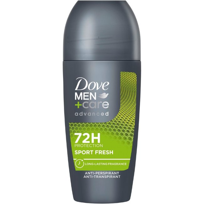 Антиперспирант-дезодорант роликовый Dove Men+Care 72h Advanced Sport Fresh 50 мл