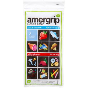 Универсальные пакеты для хранения Amergrip (зеленые) 10 шт 2 л Универсальные пакеты для хранения Amergrip (зеленые) 10 шт 2 л