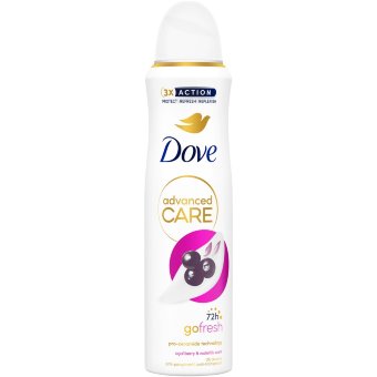 Антиперспирант аэрозоль  Dove Acai & Water Lily 150 мл