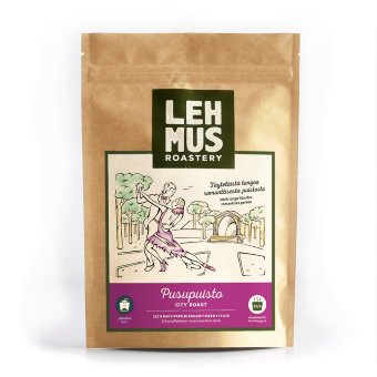 Кофе Lehmus Roastery Pusupuisto средней обжарки 220 гр молотый для фильтра