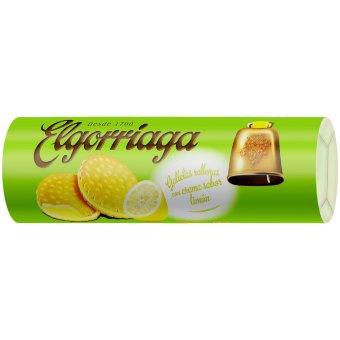 Печенье с лимонной начинкой Elgorriaga 240 гр Печенье с лимонной начинкой Elgorriaga 240 гр