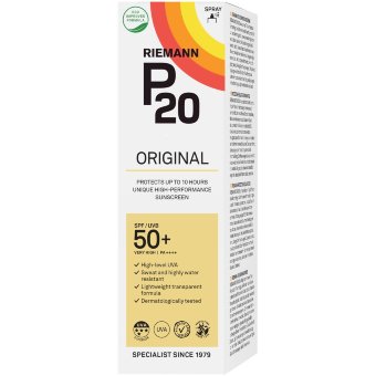 Солнцезащитный спрей P20 SPF50 85 мл Солнцезащитный спрей P20 SPF50 85 мл