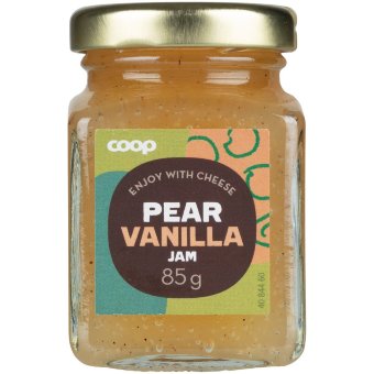 Грушево-ванильный джем Coop 85 гр Грушево-ванильный джем Coop 85 гр