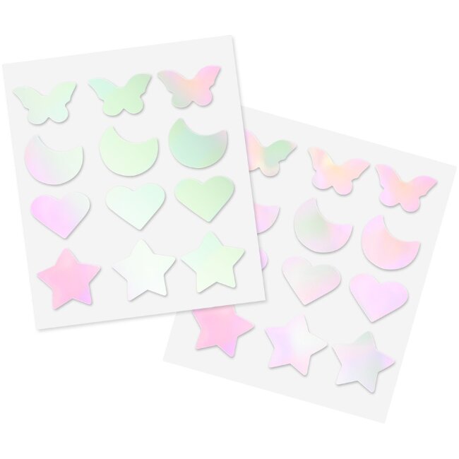 Патчи для прыщей essence spot squad holo PIMPLE PATCHES 10 Starlight Vibes 24 шт