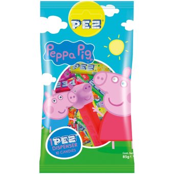Жевательные пастилки в игрушке с дозатором PEZ Peppa Pigs 85 г