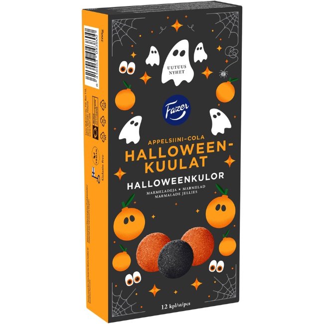 Конфеты Fazer Halloweenkuulat 260 гр