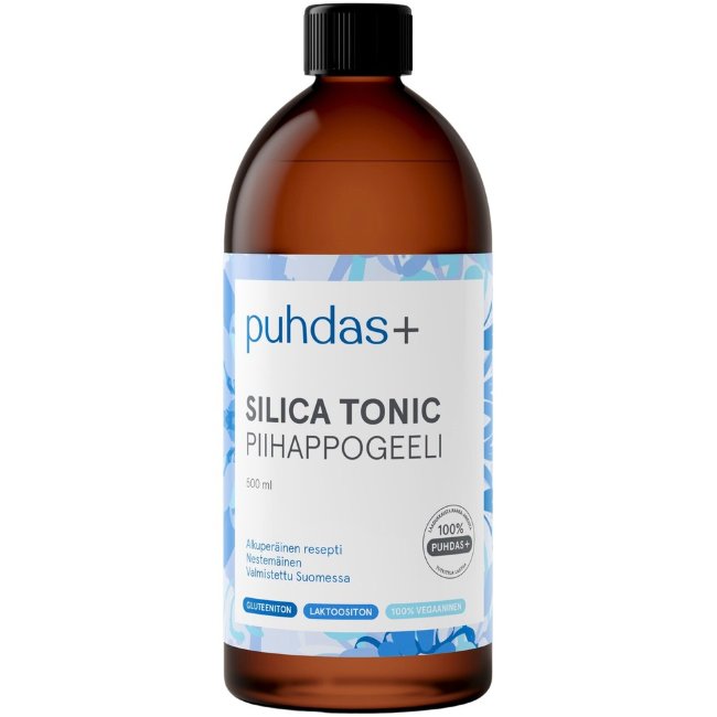 Силикагель с кремниевой кислотой Silica Tonic Puhdas+ 500 мл Силикагель с кремниевой кислотой Silica Tonic Puhdas+ 500 мл