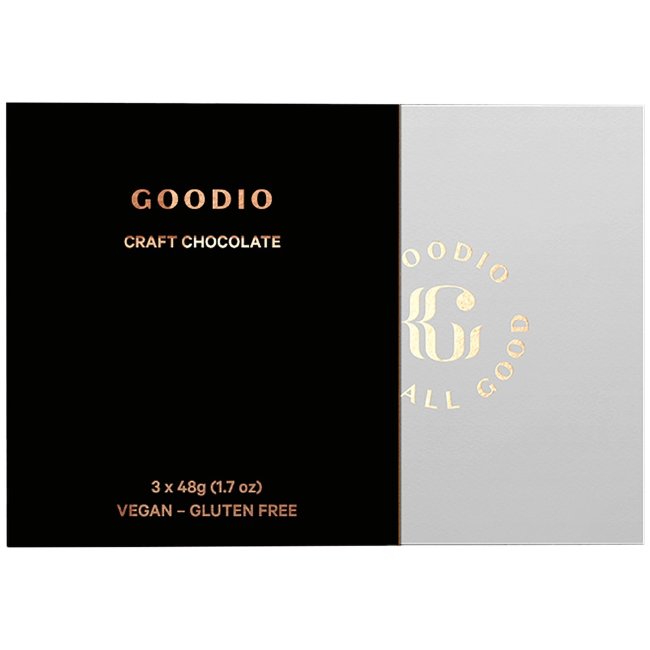 Подарочная упаковка шоколада Goodio Talven suosikit (уп 3 шт) 144 гр