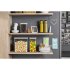 Контейнер для хранения Rotho Premium Loft 1,0 л квадратный прозрачный