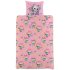 Детское постельное белье Gabby's Dollhouse набор 150x210+50x60 см розового цвета