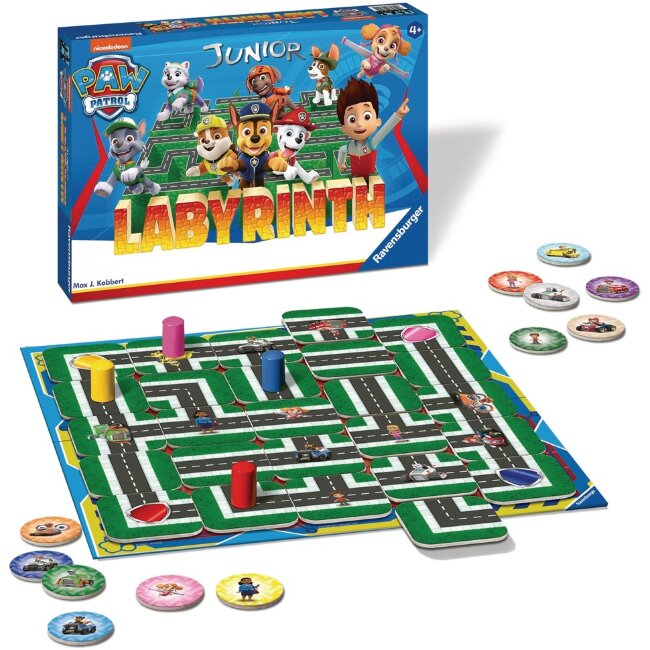 Настольная игра Ravensburger PawPatrol Junior Лабиринт Настольная игра Ravensburger PawPatrol Junior Лабиринт