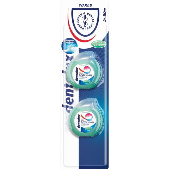 Зубная нить Dentalux Waxed 2 шт