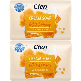 Мыло (молоко и мёд) Cien 2 шт х 150 гр Мыло (молоко и мёд) Cien 2 шт х 150 гр