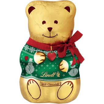 Фигурка из молочного шоколада Lindt TEDDY в свитере 100 гр Фигурка из молочного шоколада Lindt TEDDY в свитере 100 гр