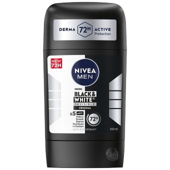 Дезодорант-стик NIVEA MEN Black & White Invisible Original 50 мл