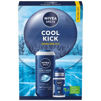 Подарочный набор NIVEA MEN Cool Kick 2025 (включает 2 продукта) Подарочный набор NIVEA MEN Cool Kick 2025 (включает 2 продукта)