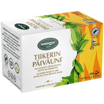 Чай черный Nordqvist бузина и мед Tiikerin 20пак