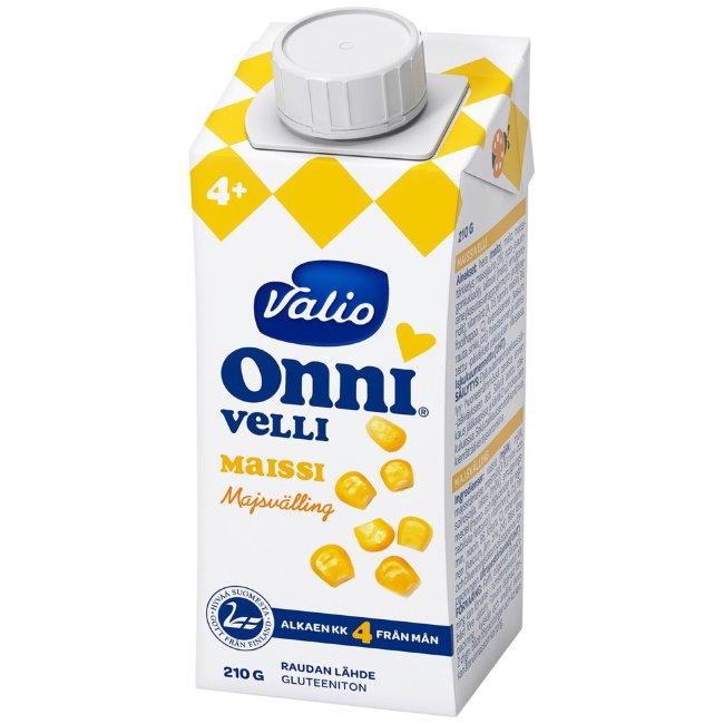 Веллинг Valio onni 4 мес (кукуруза) 210 гр