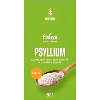 Диетическое волокно Psyllium Finax без глютена 200 гр