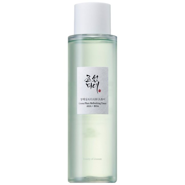 Освежающий тонер Beauty of Joseon Green Plum : AHA+BHA лосьон для лица 150 мл Освежающий тонер Beauty of Joseon Green Plum : AHA+BHA лосьон для лица 150 мл
