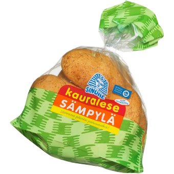 Булочки с овсяными отрубями Sinuhe (уп 5 шт) 350 гр Булочки с овсяными отрубями Sinuhe (уп 5 шт) 350 гр