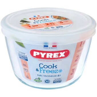 Жаропрочная форма для запекания Pyrex 0,6 л Cook&Freeze