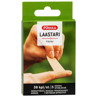Пластырь Pirkka 5 Laastari 38 шт Пластырь Pirkka 5 Laastari 38 шт