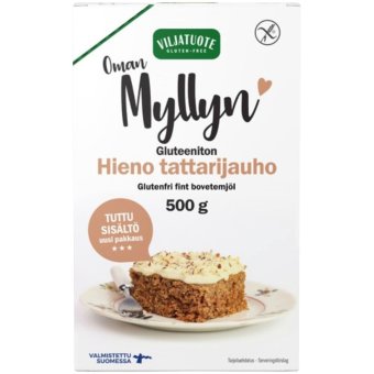 Гречневая мука Viljatuote Tattari без глютена 500 гр