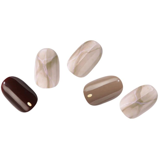 Гелевые наклейки для ногтей EDGEU Chocolat Nuance Гелевые наклейки для ногтей EDGEU Chocolat Nuance