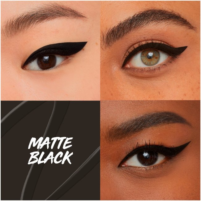 Жидкая подводка для глаз Maybelline New York Hyper Precise 701 Matte Black 1 мл Жидкая подводка для глаз Maybelline New York Hyper Precise 701 Matte Black 1 мл