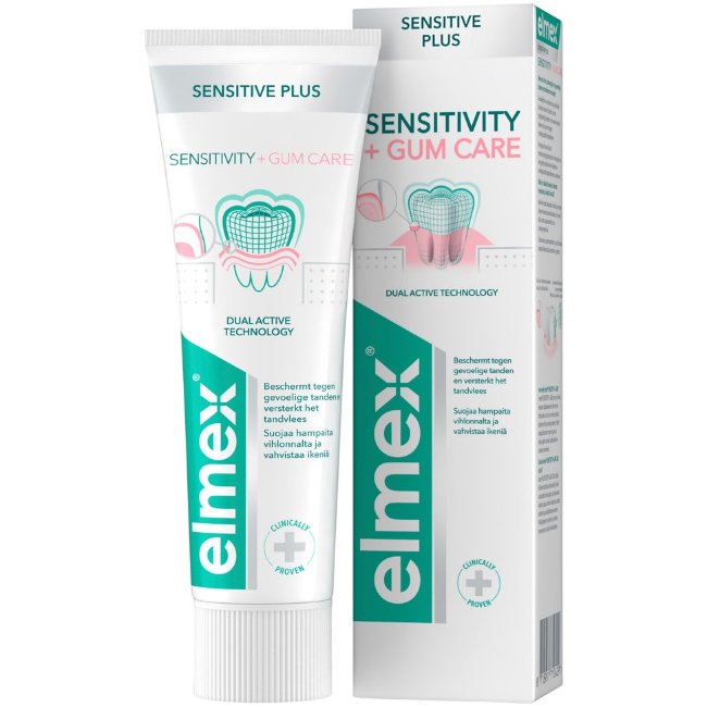 Зубная паста elmex Sensitive + Gum 75 мл Зубная паста elmex Sensitive + Gum 75 мл