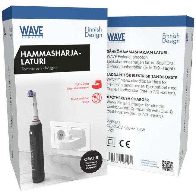 Беспроводное зарядное устройство Wave Oral-B для электрической зубной щетки Беспроводное зарядное устройство Wave Oral-B для электрической зубной щетки
