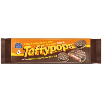 Львиные ириски с соленой карамелью Lyons Toffy Pops 120 гр