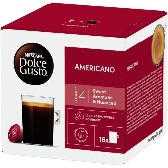 Кофе в капсулах Nescafé Dolce Gusto Americano 16 капсул/136 гр