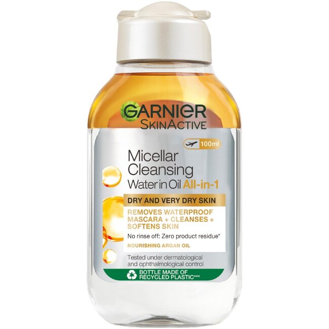 Мицеллярная вода Garnier Skin Active с маслом арганы 100 мл
