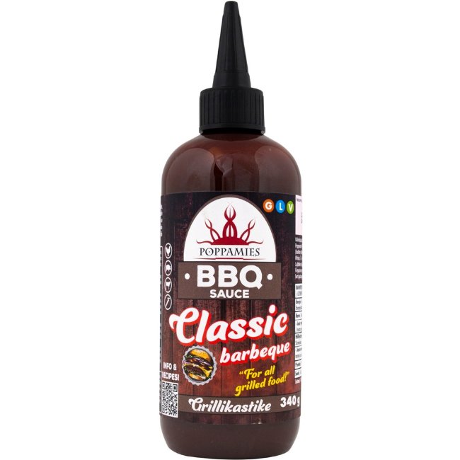 Барбекю соус Poppamies Classic BBQ 340 гр Барбекю соус Poppamies Classic BBQ 340 гр