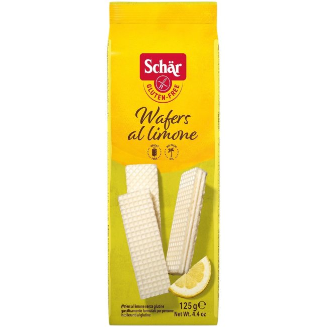 Безглютеновые вафли с лимоном Schar 125 гр