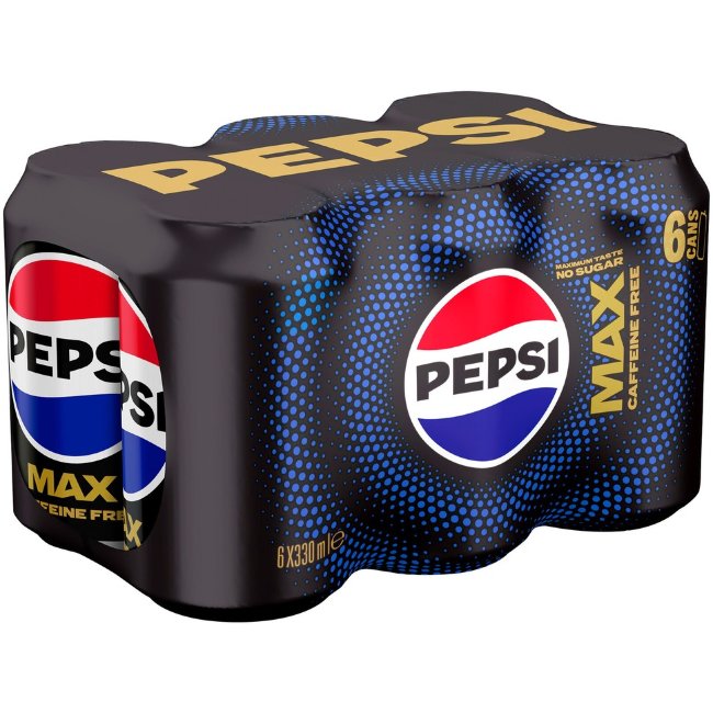 Напиток Pepsi Max без кофеина (уп 6 шт) 0,33 л Напиток Pepsi Max без кофеина (уп 6 шт) 0,33 л