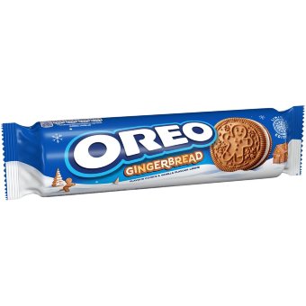 Песочное печенье Oreo с имбирным пряником 154 гр Песочное печенье Oreo с имбирным пряником 154 гр