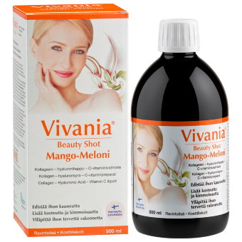 Коллаген и гиалуроновая кислота Vivania Beauty Shot (манго, дыня) 500 мл Коллаген и гиалуроновая кислота Vivania Beauty Shot (манго, дыня) 500 мл