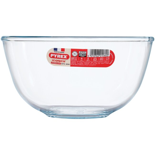 Стеклянная миска Pyrex Classic 2,3 л Стеклянная миска Pyrex Classic 2,3 л
