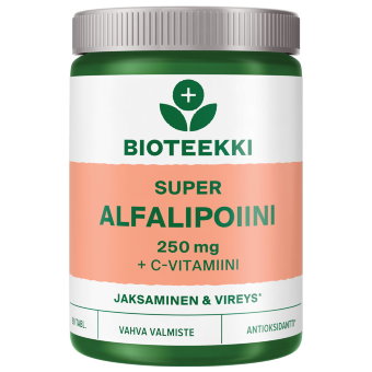 Витамины альфа-липоевая ALFALIPOIINI VAHVA 90 таб Bioteekki Витамины альфа-липоевая ALFALIPOIINI VAHVA 90 таб Bioteekki