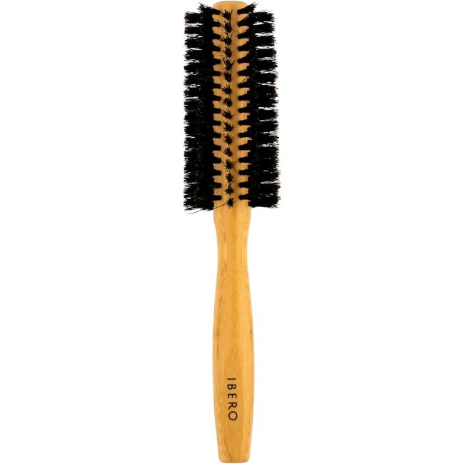 Круглая щетка для волос Ibero Hiusharja из бамбука